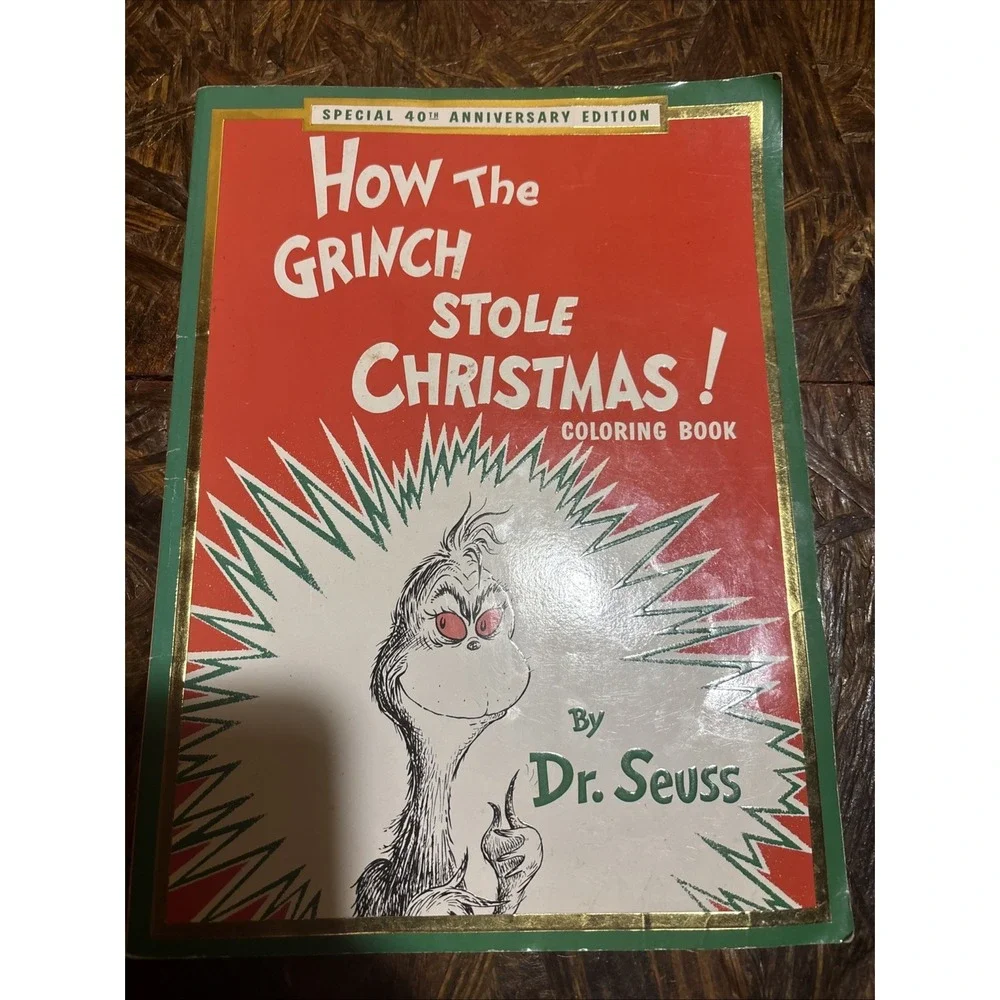 How the Grinch stole Christmas‎ coloring book